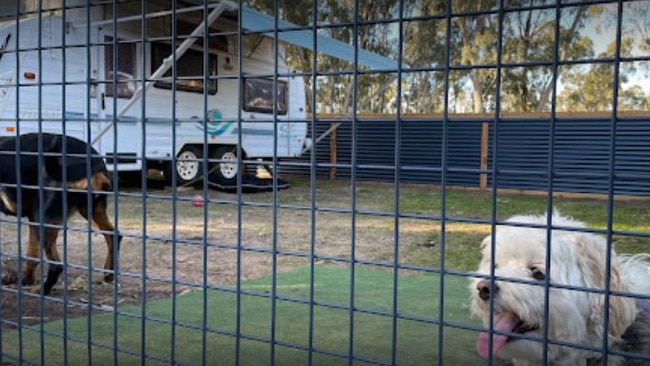 The Acacia Caravan Park in Ararat offers multiple powered sites with sturdy fences around them. Picture: Google Maps