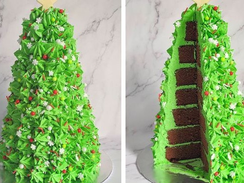 Edible christmas trees: