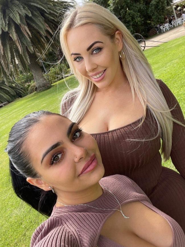 Evie and her daughter Tiahnee both have successful OnlyFans accounts. Picture: Supplied