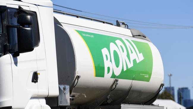 Aitken Mount said the current valuation of Boral in no way reflected the long-term margins and earnings potential. Picture: AAP Image/Dan Peled