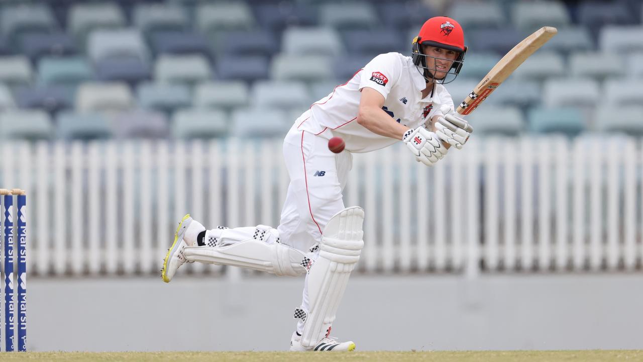 Jake Carder of South Australia batts. Picture: Paul Kane