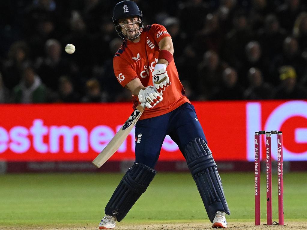 Liam Livingstone steered England home to level the series. Photo by Shaun Botterill/Getty Images