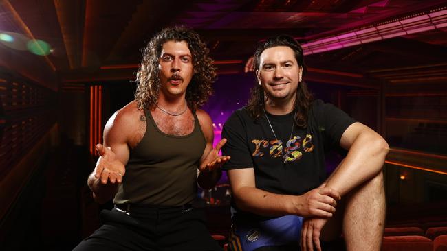 Peking Duk have earned themselves a reputation as Australia’s most beloved, most bonkers electronic music act with over a decade of consecutive bangers. Picture: Jonathan Ng