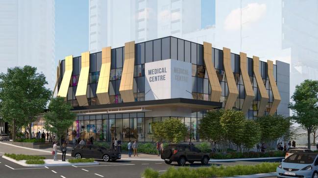 Artist impressions of proposed Queen Street Village medical centre