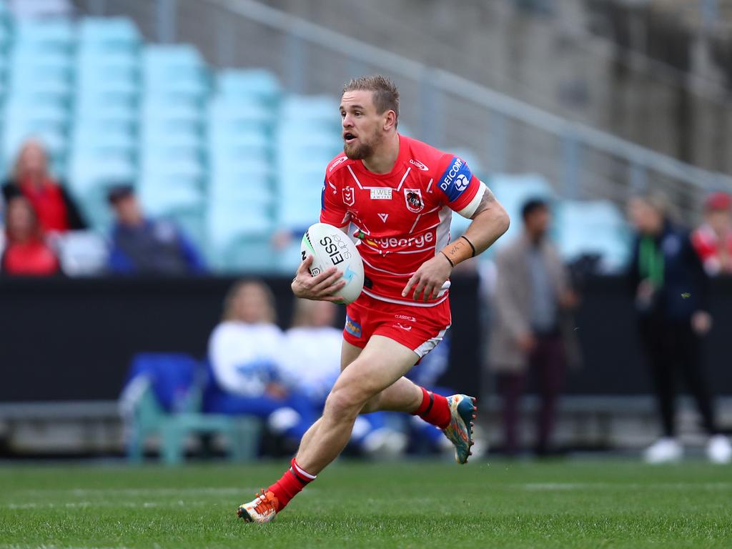 Matt Dufty serves his one-game suspension against the Sea Eagles on Friday. NRL Imagery