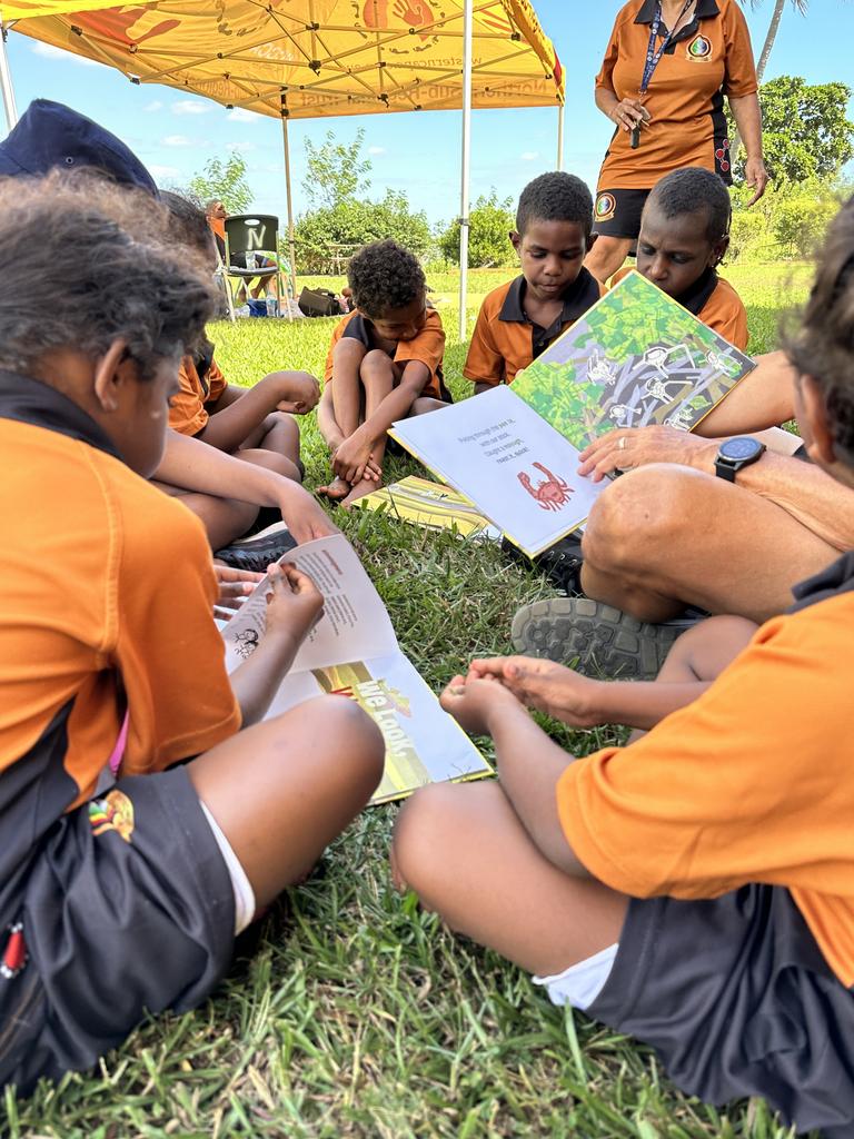 Indigenous languages are among the cultural treasures of Australia. Picture: supplied/Indigenous Literacy Foundation