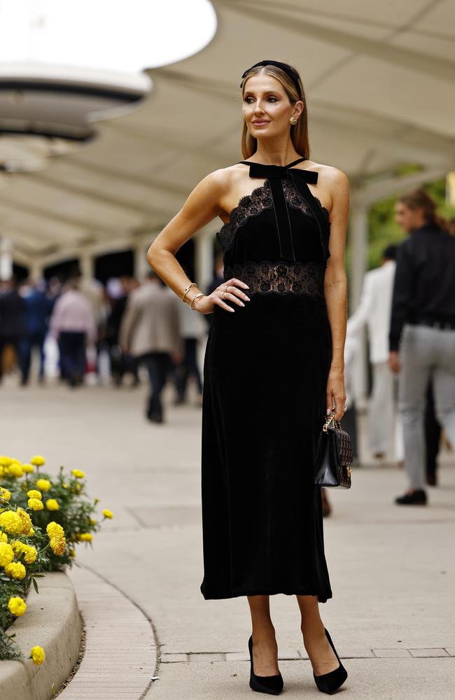 Kate Waterhouse attends Golden Slipper race day at Rosehill Racecourse. Picture: Sam Ruttyn