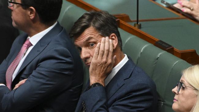 Opposition treasury spokesman Angus Taylor. Picture: Getty