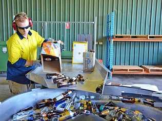 RECYCLING OPEN: The popular  Return and Earn bulk collection centre at the Lismore Recycling & Recovery Centre will reopen on Friday September 6 as part of the ongoing staged reopening of the facility after the devastating August 11 fire. Picture: Supplied