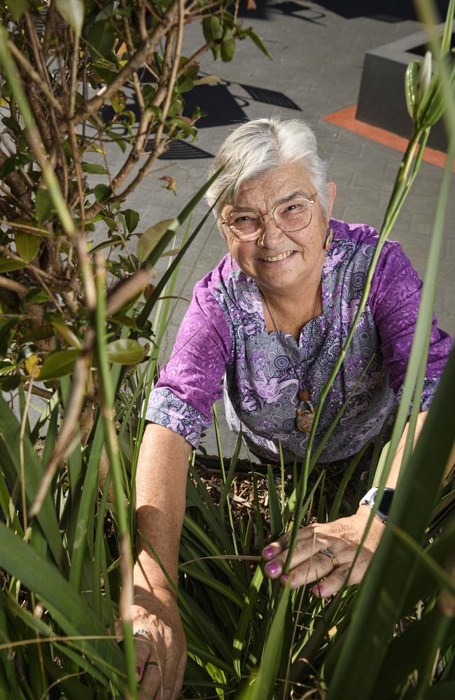 Barb Walker of Barb's Weaving after speaking on the panel at the First Nation's Women In Business breakfast at Picnic Point function centre, Thursday, June 5, 2025. Picture: Kevin Farmer