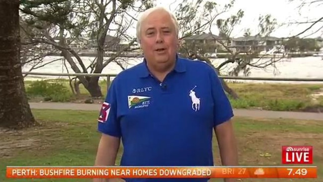 Clive Palmer has shed the kilos and now he reflects on his time in politics. Picture: Supplied