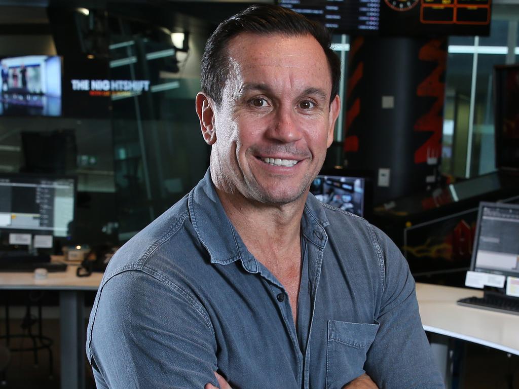 29/11/2018. Matty Johns, former rugby league player and media personality photographed  at the Triple M Grill Team studio in Sydney ahead of his departure from the show. Britta Campion / The Australian