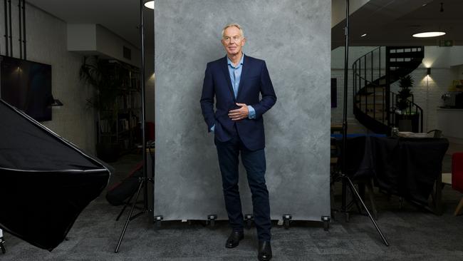 ‘A bit of you always misses it’: Sir Tony Blair reflects on his time as British prime minister. Picture: Jamie Lorriman