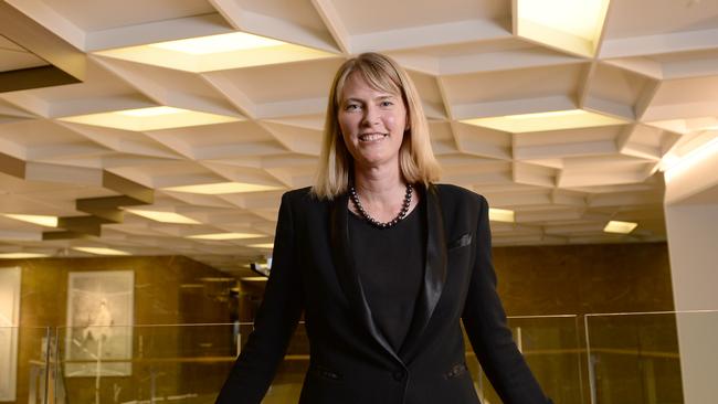 ANZ’s head of retail banking Maile Carnegie will address investors and analysts in a second Plus briefing on March 24. Picture: Jeremy Piper