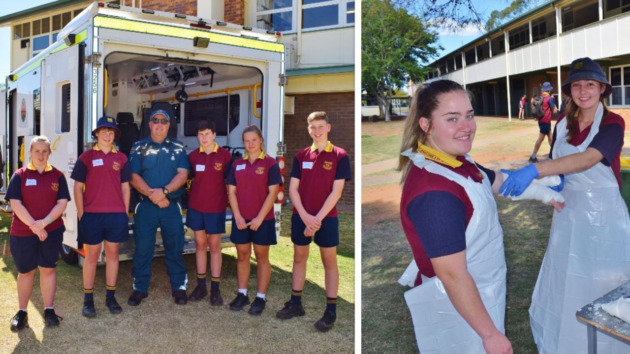 NEXT GENERATION: Aspire2Health program at Chinchilla State High School on Tuesday, September 8, 2020. Pic: Peta McEachern