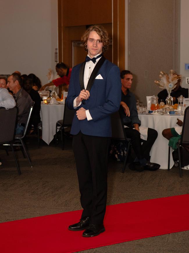 Eden Risdale at the Year 12 School formals of NT Christian College at Darwin Convention Centre, Darwin. Picture: Pema Tamang Pakhrin.