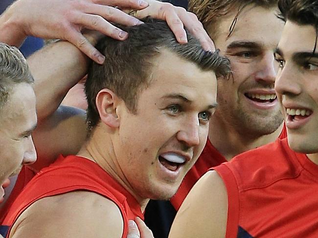 AFL Round 12 : Melbourne v Collingwood Jack Trengove goal Picture:Wayne Ludbey