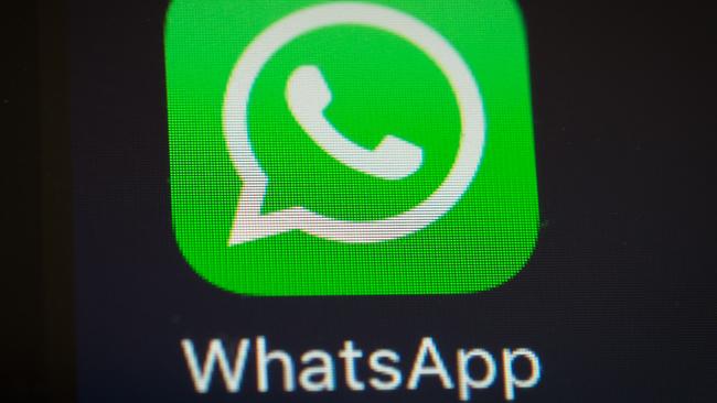 Agent Smith is able to clone apps like WhatsApp without the user’s permission. Picture: AP