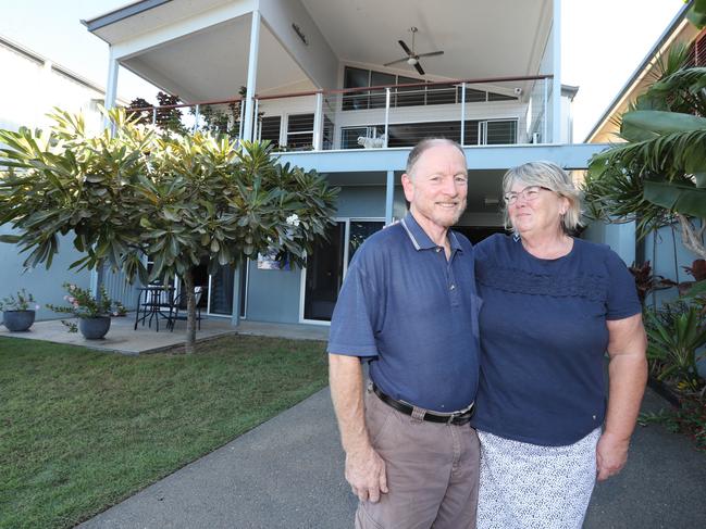 Cathy and Lindsay Tomlinson are offering their Redland Bay accommodation to frontline medical workers. Picture: Annette Dew