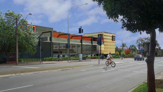 Aldi’s previous application for the site was rejected in January. Picture: Supplied