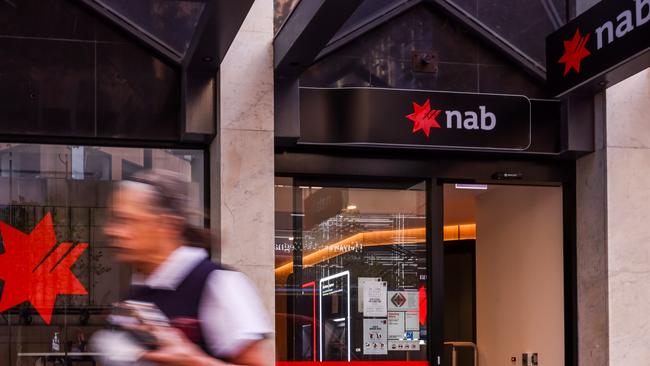 Banks like NAB get millions of cyber attacks each month. Picture: Getty Images