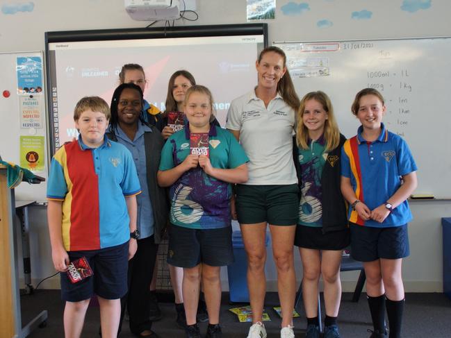 Olympian’s mission to inspire Central Qld students