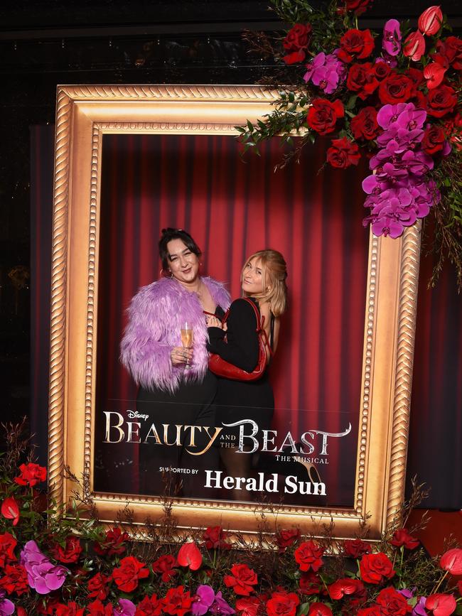 Opening night: Beauty and The Beast at Her Majestys Theatre, Melbourne. Picture: Josie Hayden