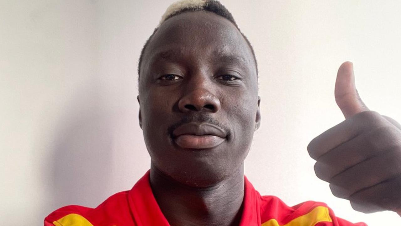 Mabior Chol has relocated to Queensland to play for Gold Coast. Picture: Supplied