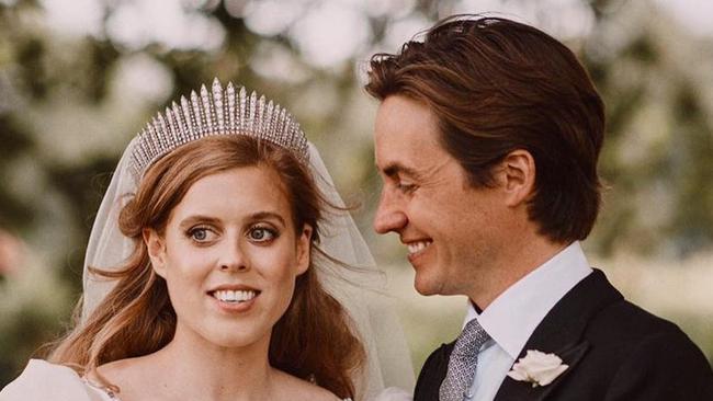 Princess Beatrice with Edo Mapelli Mozzi. Picture: Instagram