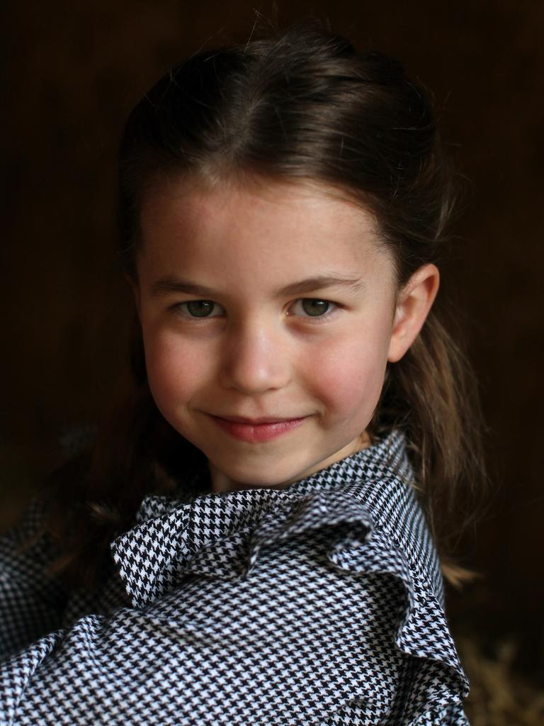 She was equally adorable in the photos. Picture: The Duchess of Cambridge/Kensington Palace