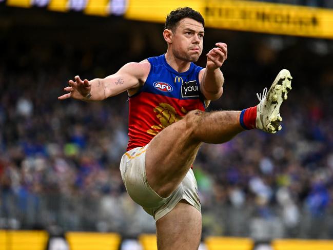 Could Lachie Neale win a third Brownlow Medal? Picture: Daniel Carson/AFL Photos via Getty Images.