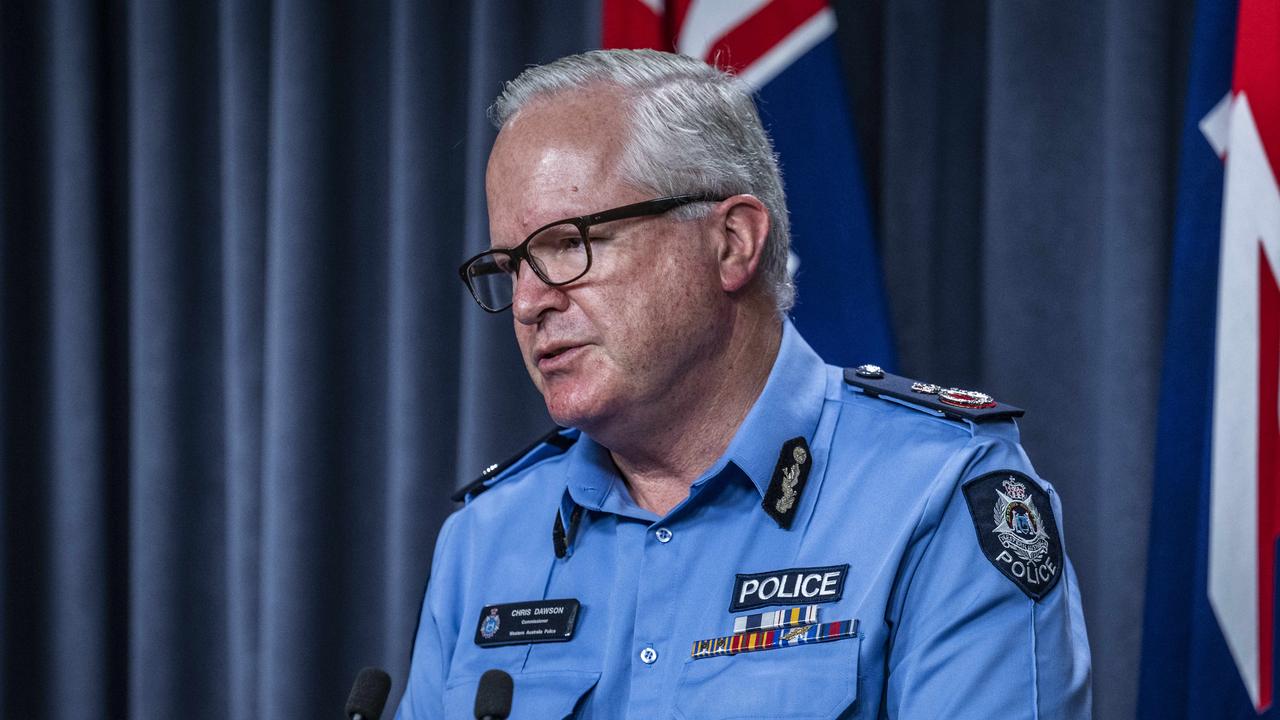 WA Police Commissioner and Vaccine Commander Chris Dawson. Picture: NCA NewsWire/Tony McDonough