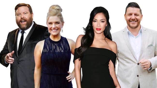 The four new judges are Shane Jacobson, Lucy Durack, Nicole Scherzinger and Manu Feildel.