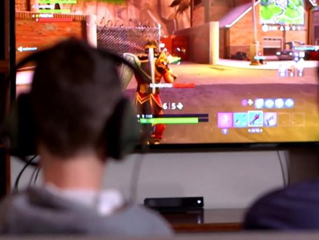 Kids love gaming because they connect with people around the world who wait for them to play. Picture: Channel 9