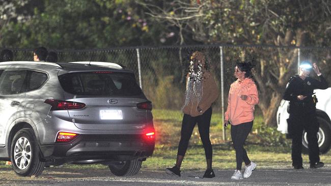 The scene of Sunday’s Zillmere attack. Picture, John Gass