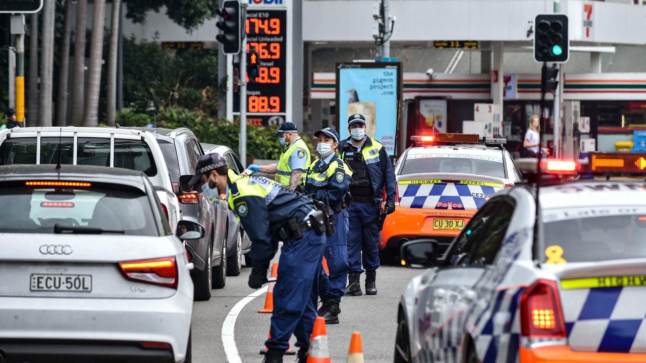 Police are cracking down on a potential protest today after thousands descended on the city last month. Picture: NCA NewsWire / Flavio Brancaleone