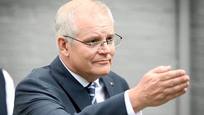 Prime Minister Scott Morrison is wading into dangerous territory. Picture: NCA NewsWire / Jeremy Piper