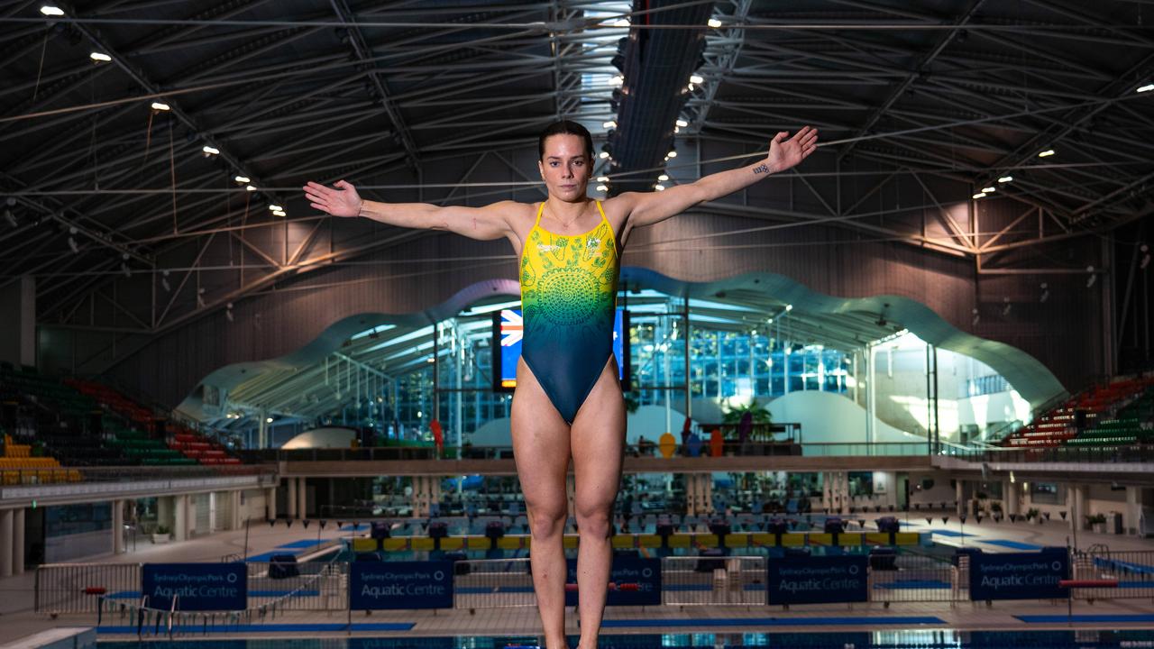 Australian diver Anabelle Smith has provided inspiration for Storm Hunter’s recovery. Picture: Tom Parrish