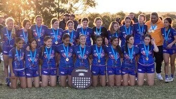 The winning Manly girls team at state championships. Pic: Supplied.