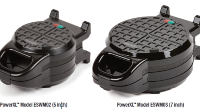 Nearly half a million PowerXL waffle irons recalled after users burned