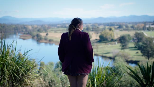 Taylah Iverach is an Indigenous Year 12 student and school captain at Melville High School, Kempsey. Picture: Supplied