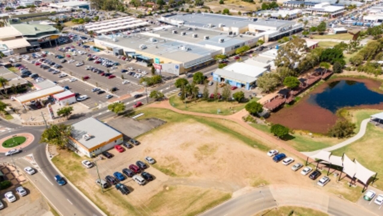 The site of the council's new Hervey Bay headquarters.