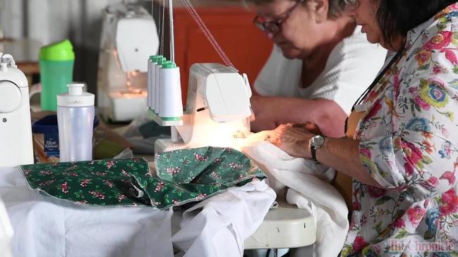 Women's shed working for Christmas