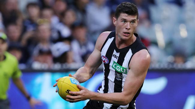 Henry Schade in action for Collingwood last year. Picture: Michael Klein