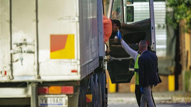 Cedar Meats has welcomed mandatory temperature checks for abattoir workers in Victoria, saying it has done so since it reopened at the end of May. Picture: Darrian Traynor/Getty Images