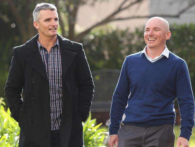 Ivan Cleary spent his pre-season time off recovering after he donated a kidney to his brother Ash. Picture: Brett Costello