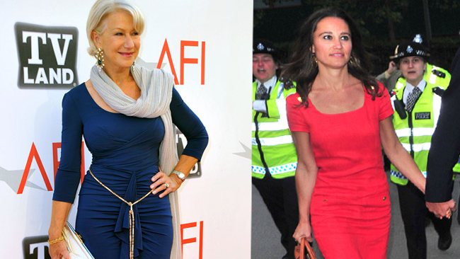 Helen Mirren Beats Pippa Middleton To Be Crowned ‘body Of The Year 6996