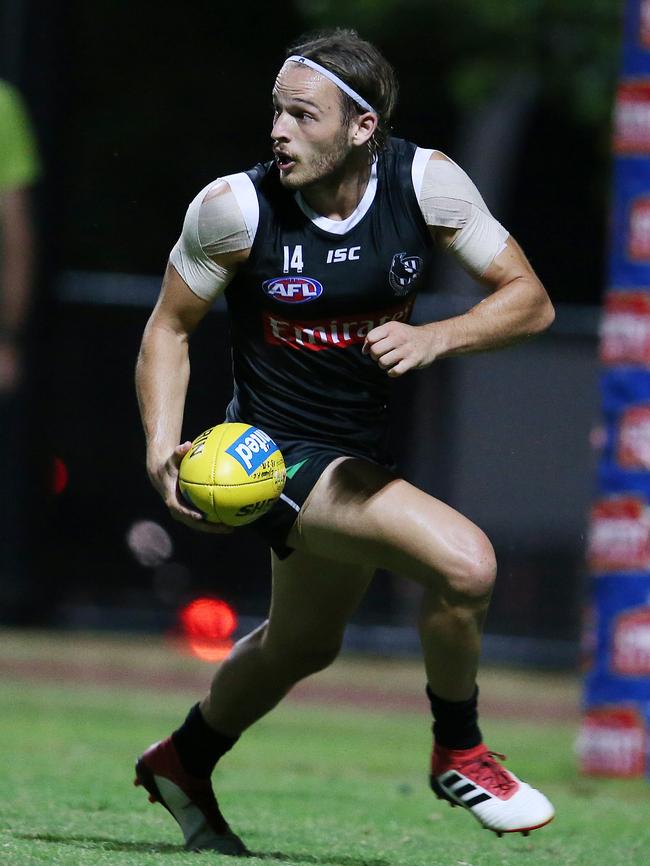 Collingwood needs players such as James Aish to fulfil their potential. Picture: Michael Klein