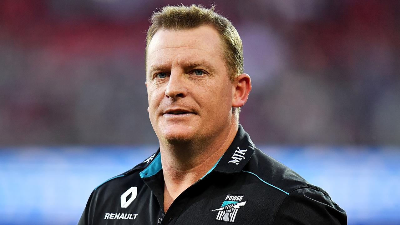 Michael Voss has interviewed for Collingwood’s coaching job (Photo by Daniel Kalisz/Getty Images)