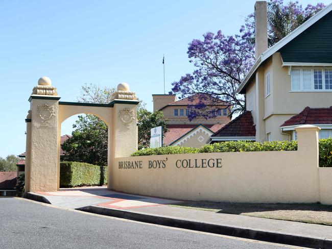 Brisbane Boys College in Toowong. Pics Tara Croser.